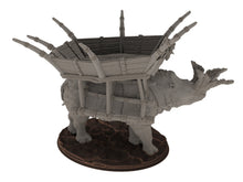 Load image into Gallery viewer, Orcs horde - Horned Beast - Warbeast - Assault Orcs, ruined city, Middle rings miniatures for wargame D&amp;D, Lotr... The Printing Goes Ever On
