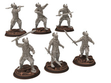 Charger l&#39;image dans la galerie, Easterling - Dragon Regular army Eastern Warriors swords, fell dark lords humans, Khwarezm, oriental, Rhur, miniatures wargame D&amp;D, Lotr...
