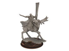 Charger l&#39;image dans la galerie, Darkwood - Armoured Wood Elves on foot - Banner, Middle rings miniatures pour wargame D&amp;D, SDA...
