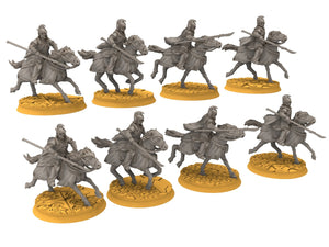 Rivandall - Light Cavalry Elf, Last elves from the West, Middle rings for wargame D&D, Lotr... Modular convertible miniatures Quatermaster3D