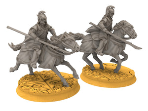 Rivandall - Light Cavalry Elf, Last elves from the West, Middle rings for wargame D&D, Lotr... Modular convertible miniatures Quatermaster3D