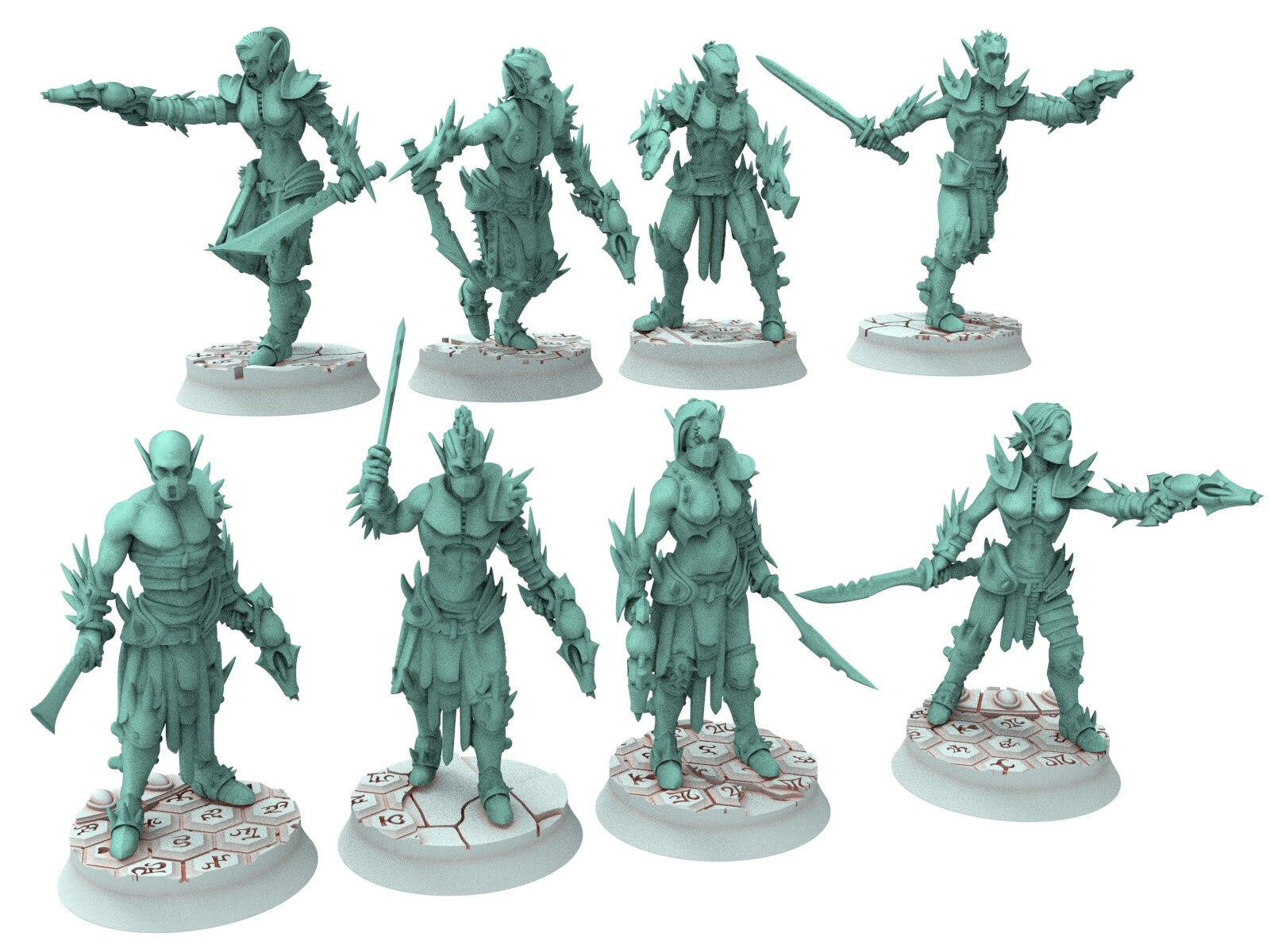 Dark city - Witches, Female gladiators of the Arena Dark eldar drow