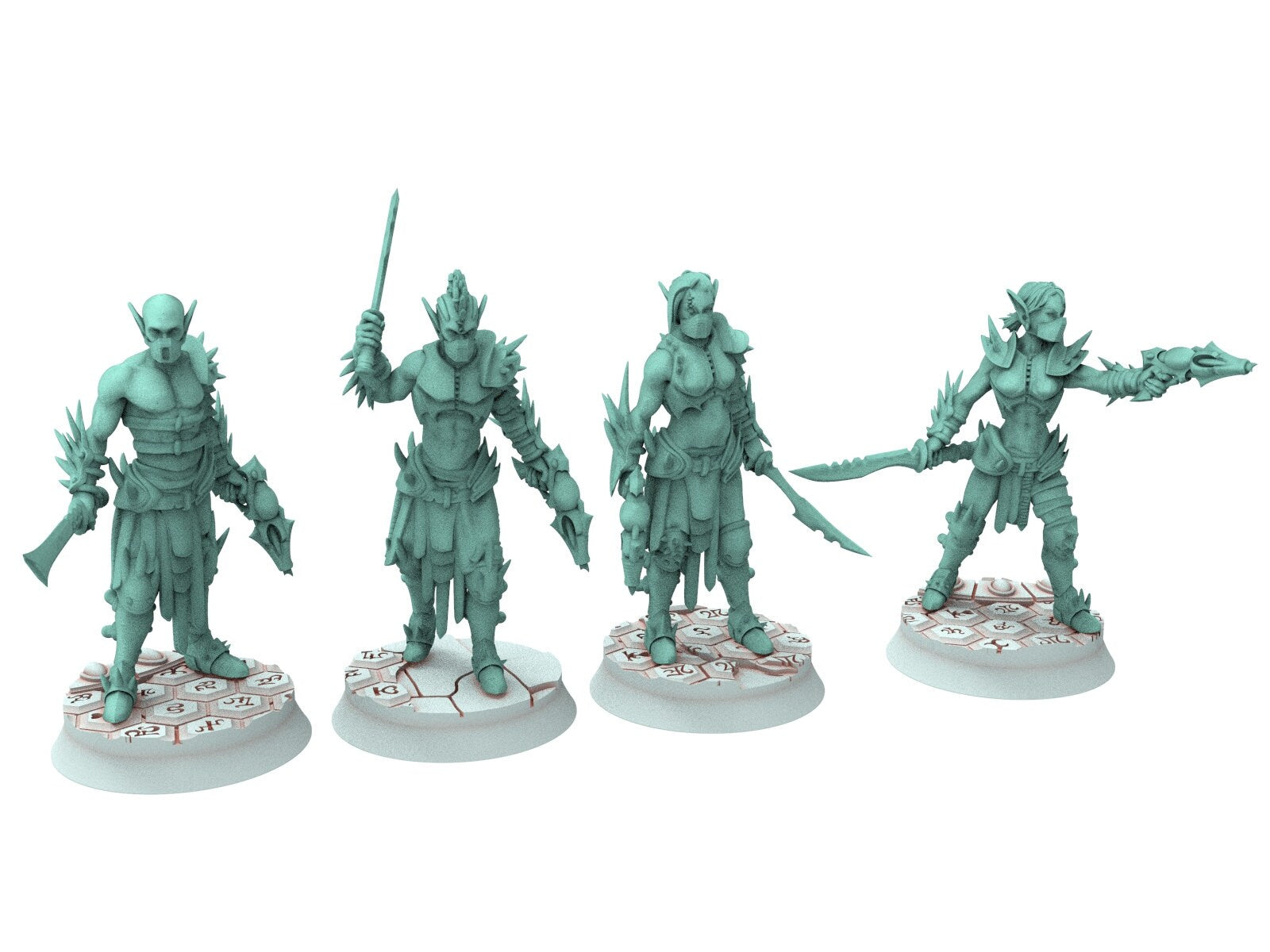 Dark city - Witches, Female gladiators of the Arena Dark eldar drow