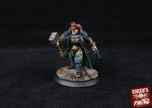 Charger l&#39;image dans la galerie, Rundsgaard - Creed&#39;s Warden, imperial infantry, post-apocalyptic empire, usable for tabletop wargame.
