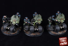 Load image into Gallery viewer, Rundsgaard - Raidho Heavy Weapons, imperial infantry, post-apocalyptic empire, usable for tabletop wargame.
