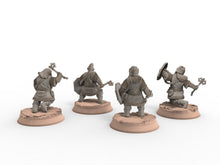 Load image into Gallery viewer, Dwarves - Kalak Axemen, The Dwarfs of The Mountains, for Lotr, Khurzluk Miniatures
