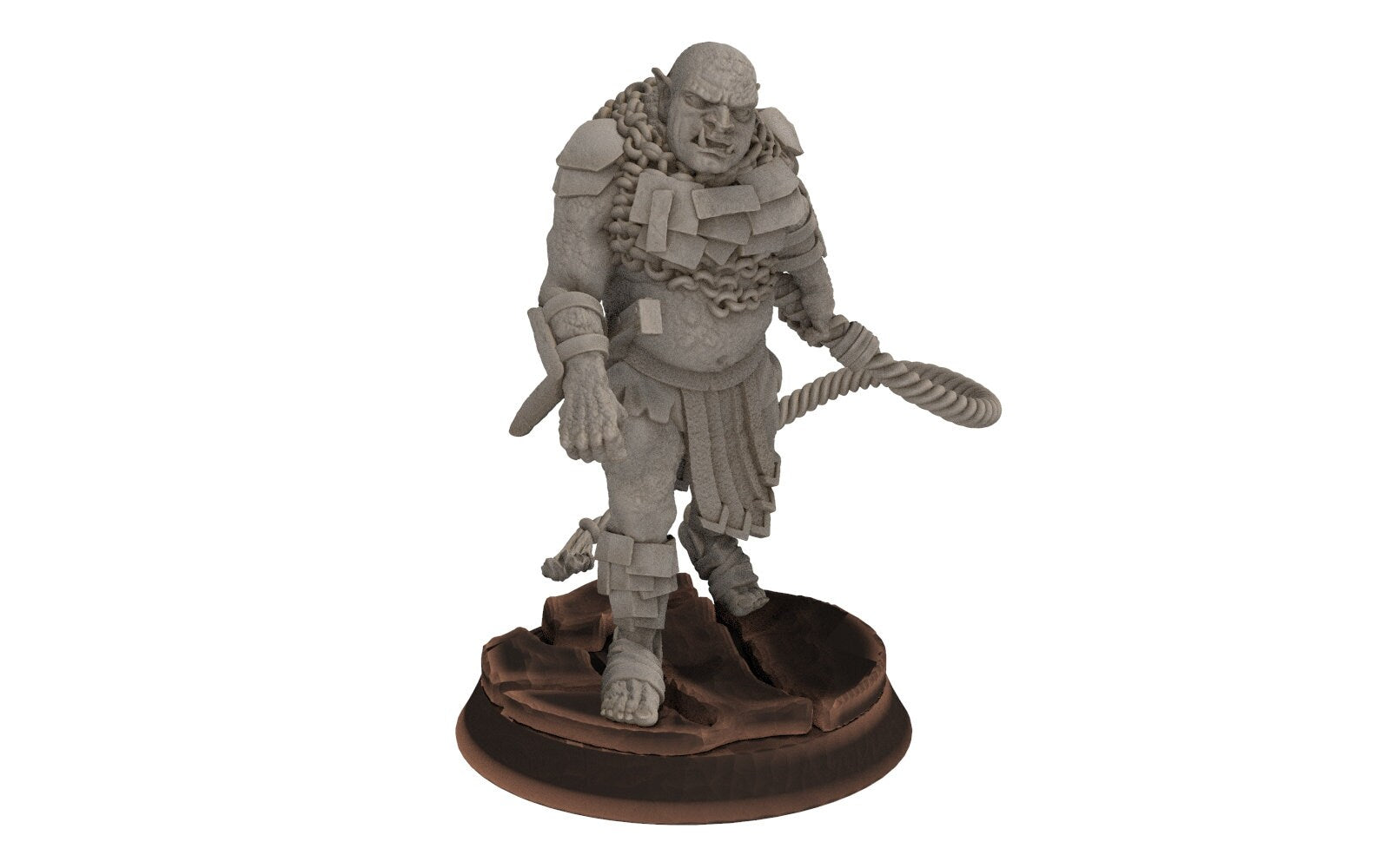 Orc horde - Orc Taskmaster, Orc warriors warband, Middle rings miniatures pour wargame D&D, Lotr... The Printing Goes Ever On