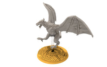 Charger l&#39;image dans la galerie, Easterlings - Untamed savage wyverns, Middle rings for wargame D&amp;D, Lotr... Personnalisable Modular convertible miniatures Quatermaster3D
