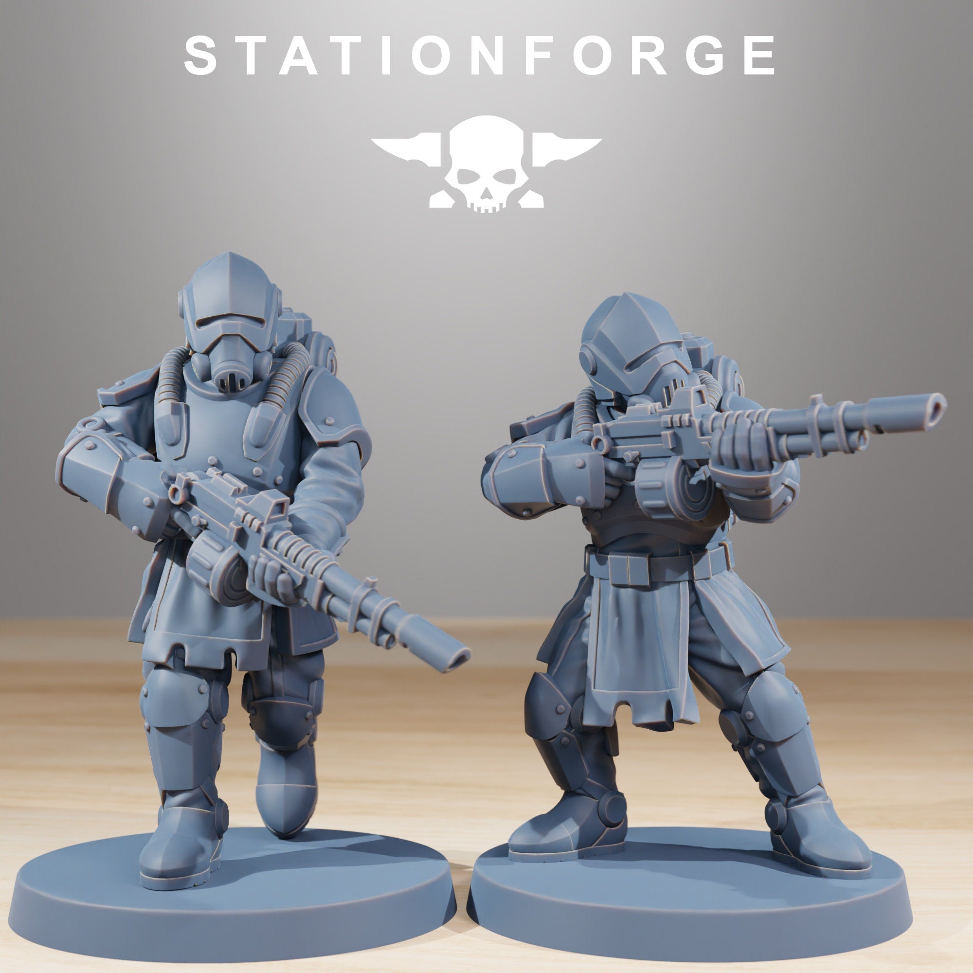 National Guard - Royal Guard Infantry, mechanized infantry, post apocalyptic empire, usable for tabletop wargame.