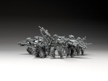 Charger l&#39;image dans la galerie, Imperial Army -Grenadier Troops Heavy Weapons, imperial infantry, post apocalyptic empire, modular miniatures usable for tabletop wargame.
