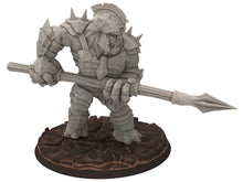 Charger l&#39;image dans la galerie, Orcs horde - Catapult Troll Assault Orcs, ruins city River siege, Middle rings miniatures for wargame D&amp;D, Lotr... The Printing Goes Ever On
