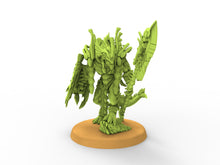 Charger l&#39;image dans la galerie, Lost temple - StellarGuard Prime Saurian Hero lizardmen from the East usable for Oldhammer, battle, king of wars, 9th age
