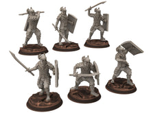 Charger l&#39;image dans la galerie, Easterling - Dragon Regular army Eastern Warriors swords, fell dark lords humans, Khwarezm, oriental, Rhur, miniatures wargame D&amp;D, Lotr...
