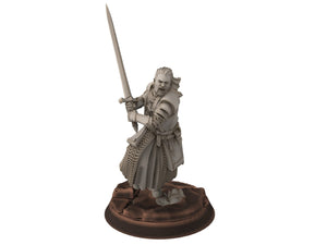 Gandor - Old Prince, of the west hight humans, miniatures for wargame D&D, Lotr... Davale