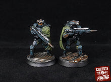 Charger l&#39;image dans la galerie, Rundsgaard - Elite Creed Guard, infanterie impériale, empire post apocalyptique, utilisable pour tabletop wargame.
