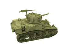 Load image into Gallery viewer, World War - US Army - Stuart Tank, modern warfare, usable for tabletop wargame.
