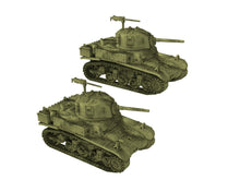 Load image into Gallery viewer, World War - US Army - Stuart Tank, modern warfare, usable for tabletop wargame.
