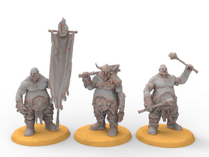 Ogres - Hunger Sons with Dual Weapons, The March of the Ogors, Sons of the Everfeast.