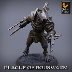 Rattigan - Berserk Infantry, giant rat of the dirty deep, big mouse, plague spreader