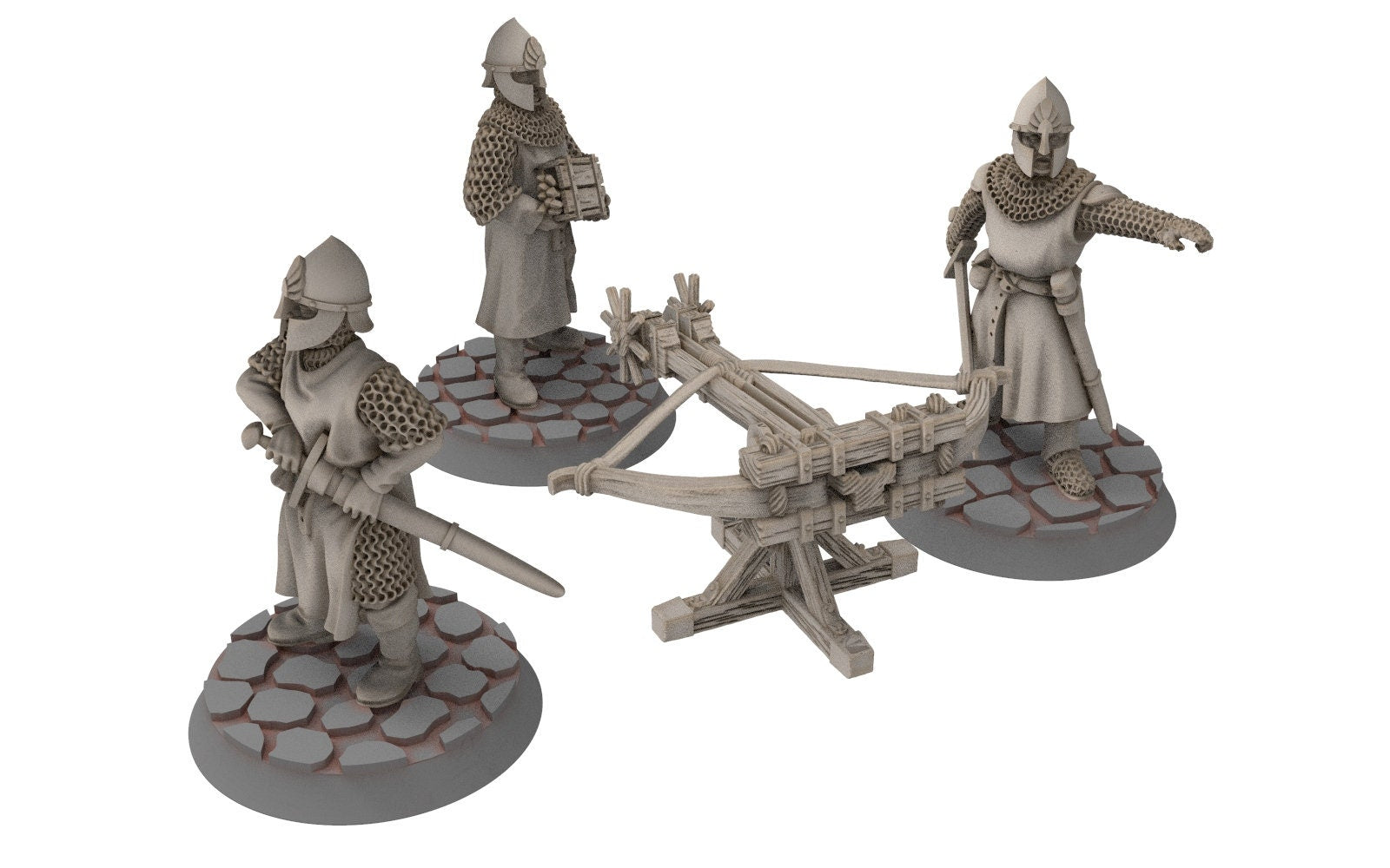 Gandor - Citadel Guard Army bundle, Defender of the city wall, miniature for wargame D&D, Lotr... Medbury miniatures