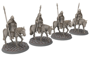 Gandor - Citadel guard Large Army bundle, Defender of the city wall, miniature for wargame D&D, Lotr... Medbury miniatures