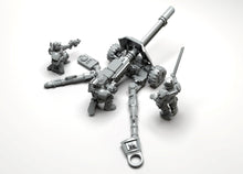 Charger l&#39;image dans la galerie, Imperial Army - Heavy Lanscannon, Heavy Support Weapons, infantry, post apocalyptic empire, modular miniatures usable for tabletop wargame.
