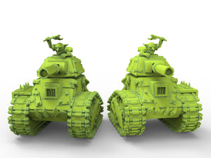 Green Skin - Goblin Tank Kit, Orc Speed Cult