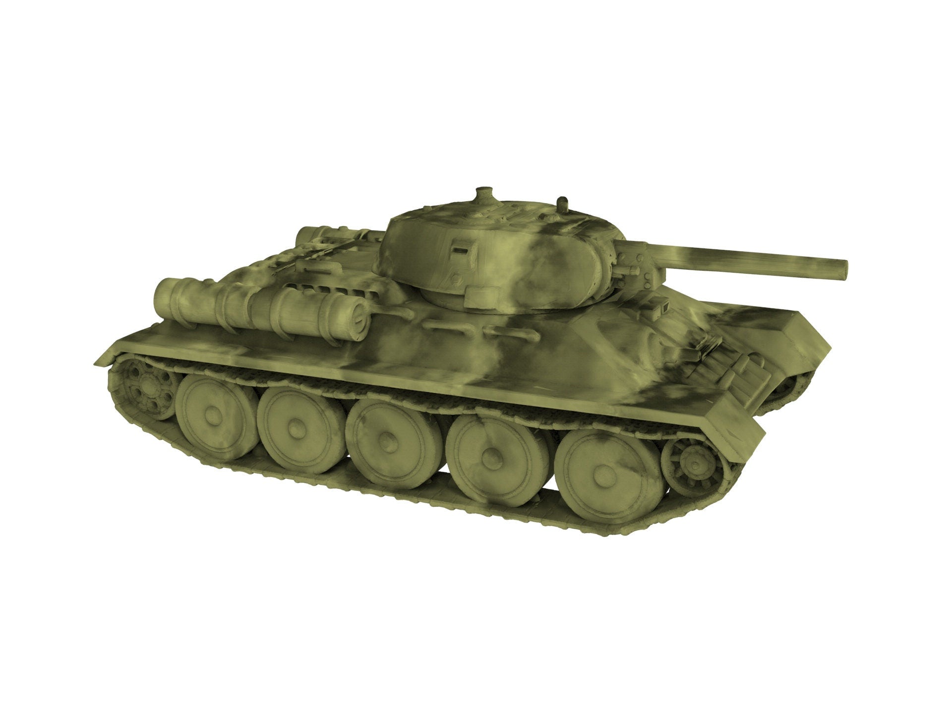 World War - Russia - T34 turrets 76&85mm, modern warfare, usable for tabletop wargame.