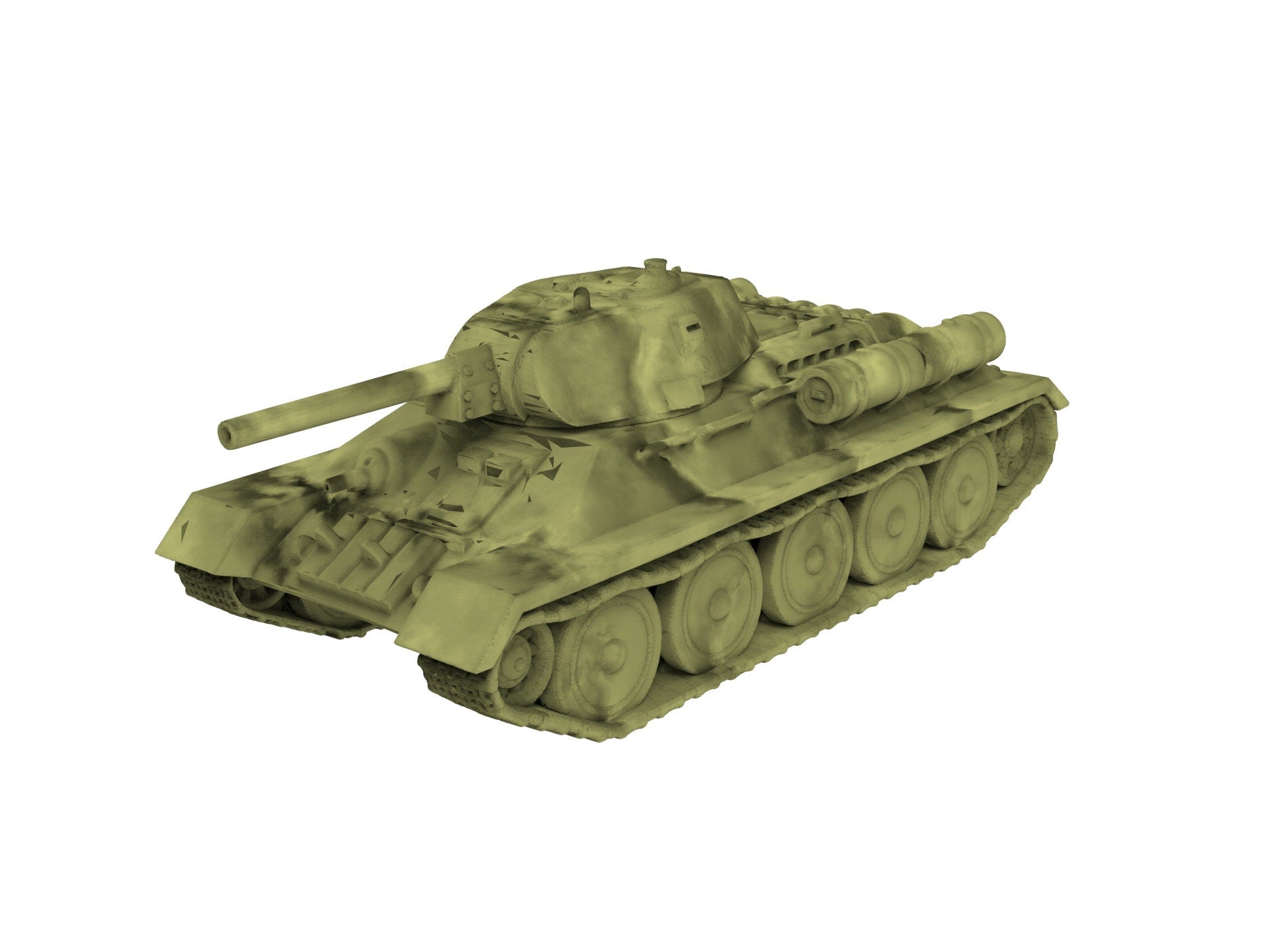 World War - Russia - T34 turrets 76&85mm, modern warfare, usable for tabletop wargame.