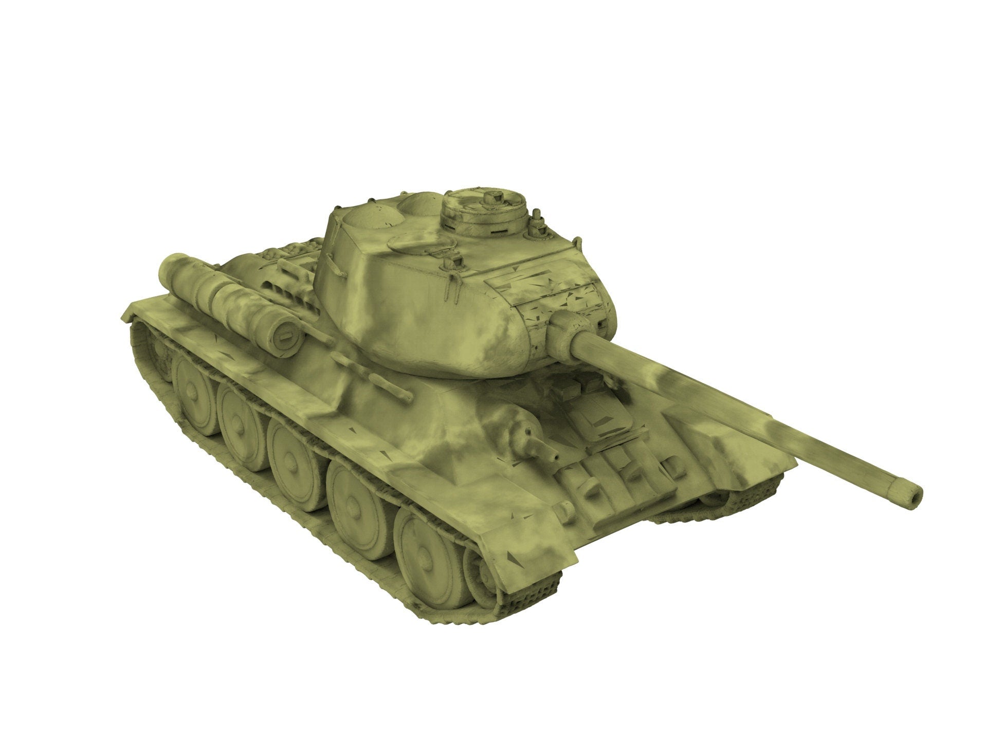 World War - Russia - T34 turrets 76&85mm, modern warfare, usable for tabletop wargame.