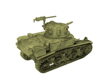 Load image into Gallery viewer, World War - US Army - Stuart Tank, modern warfare, usable for tabletop wargame.
