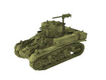 Load image into Gallery viewer, World War - US Army - Stuart Tank, modern warfare, usable for tabletop wargame.
