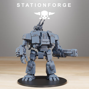 Socratis - Dreadstorm , mechanized infantry, post apocalyptic empire, usable for tabletop wargame.