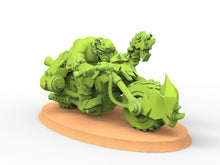 Charger l&#39;image dans la galerie, Green Skin - Warbikes Shooters V2 Orc Speed Cult
