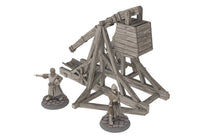 Charger l&#39;image dans la galerie, Gandor - Citadel Guard Siege engine Crew members, Defender of the city wall, miniature for wargame D&amp;D, Lotr... Medbury miniatures
