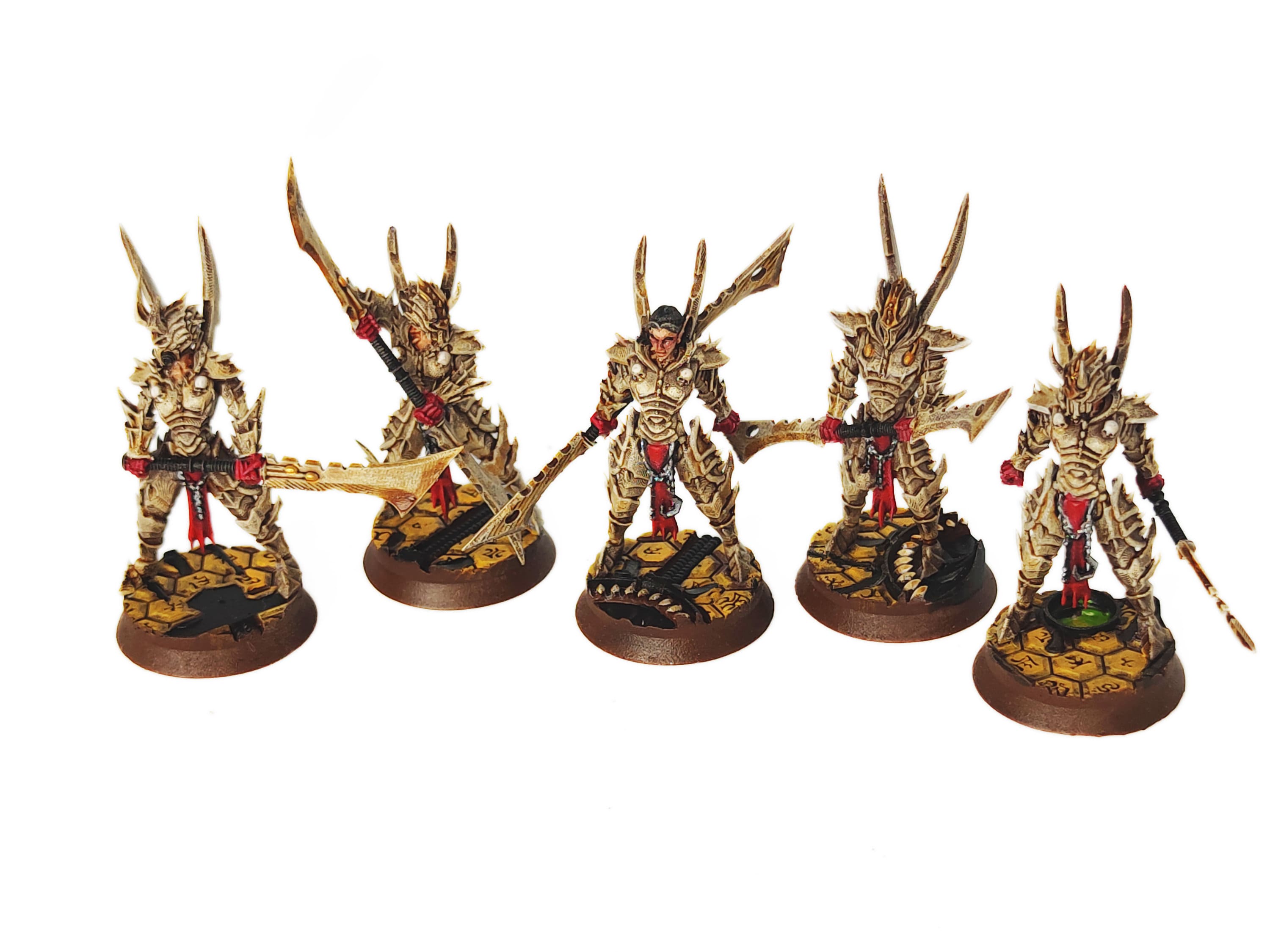 Dark city - Personal Guards Mercenary Temple warriors Dark eldar drow 