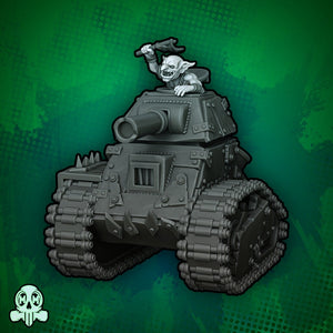 Green Skin - Goblin Tank Kit, Orc Speed Cult