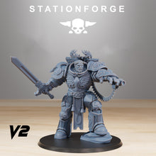 Charger l&#39;image dans la galerie, Socratis - Archon, mechanized infantry, post apocalyptic empire, usable for tabletop wargame.
