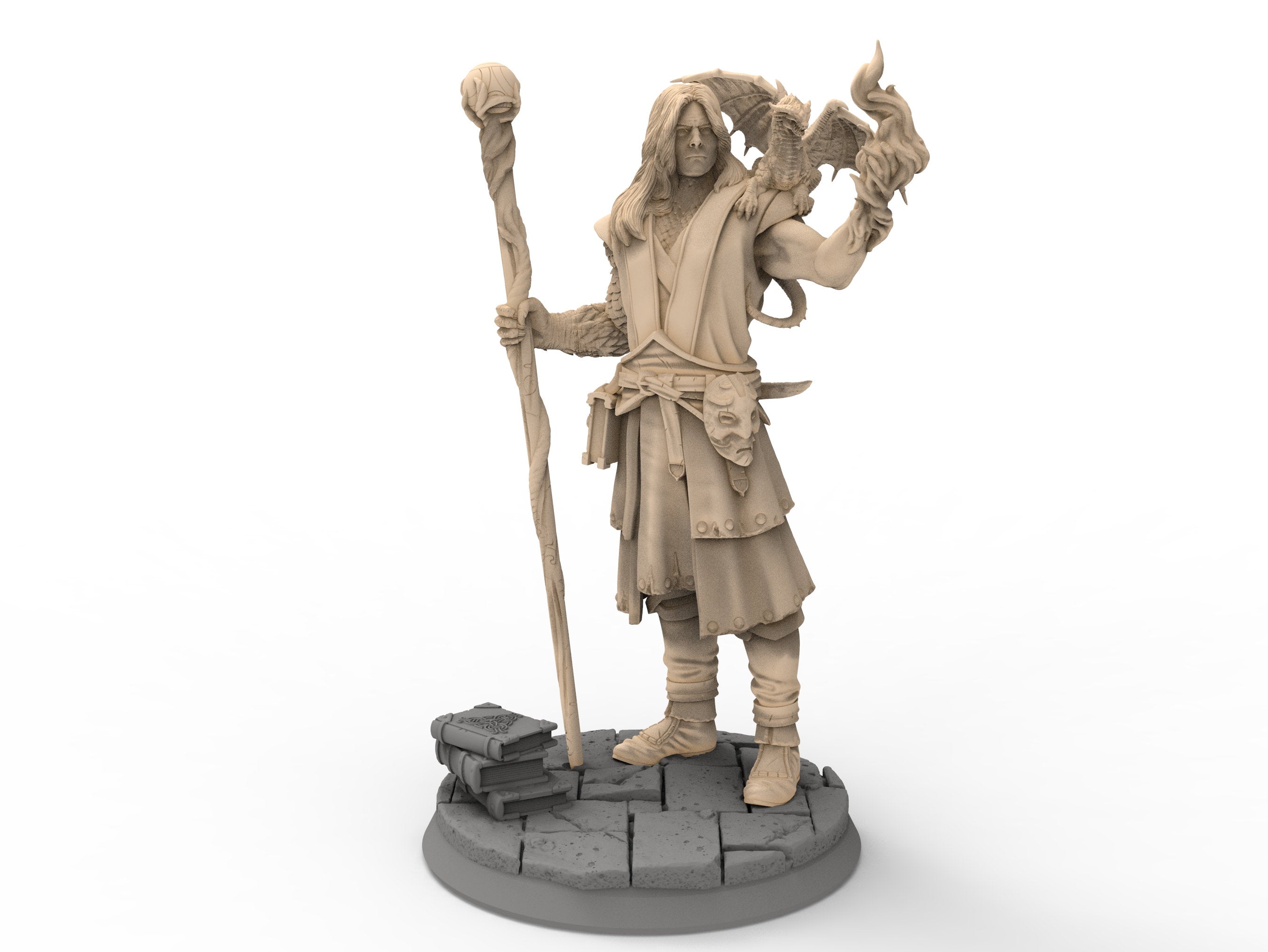 Humans - Talandir, The Elf Wizard, for Wargames, Pathfinder, Dungeons & Dragons and other TTRPG.