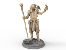 Charger l&#39;image dans la galerie, Humans - Talandir, The Elf Wizard, for Wargames, Pathfinder, Dungeons &amp; Dragons and other TTRPG.
