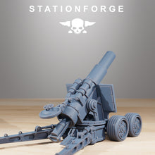 Charger l&#39;image dans la galerie, Grimguard - Heavy Artillery, mechanized infantry, post apocalyptic empire, Onager, usable for tabletop wargame.
