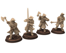 Charger l&#39;image dans la galerie, Medieval - Men-at-arms, Sergents 12 to 15th century, Medieval soldiers 100 Years War, 28mm Historical Wargame, Saga... Medbury miniatures
