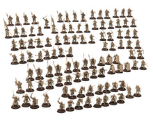 Load image into Gallery viewer, Medieval - France Men-at-arms on foot, Army bundle 12 to 15th century, 100 Years War, 28mm Historical Wargame, Saga... Medbury miniatures
