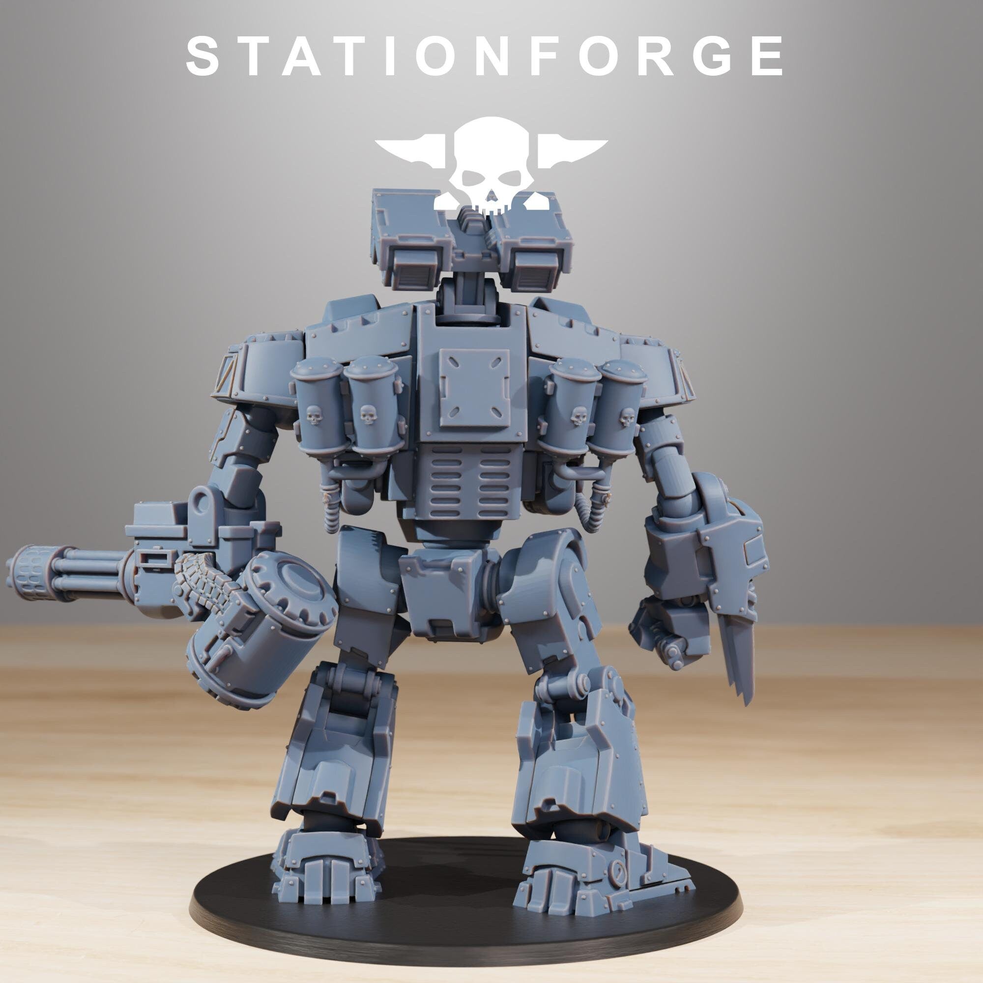 Socratis - Dreadstorm , mechanized infantry, post apocalyptic empire, usable for tabletop wargame.