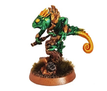 Charger l&#39;image dans la galerie, Lost Temple - Commando Chameleon skink lizardmen from the East usable for Oldhammer, battle, king of wars, 9th age
