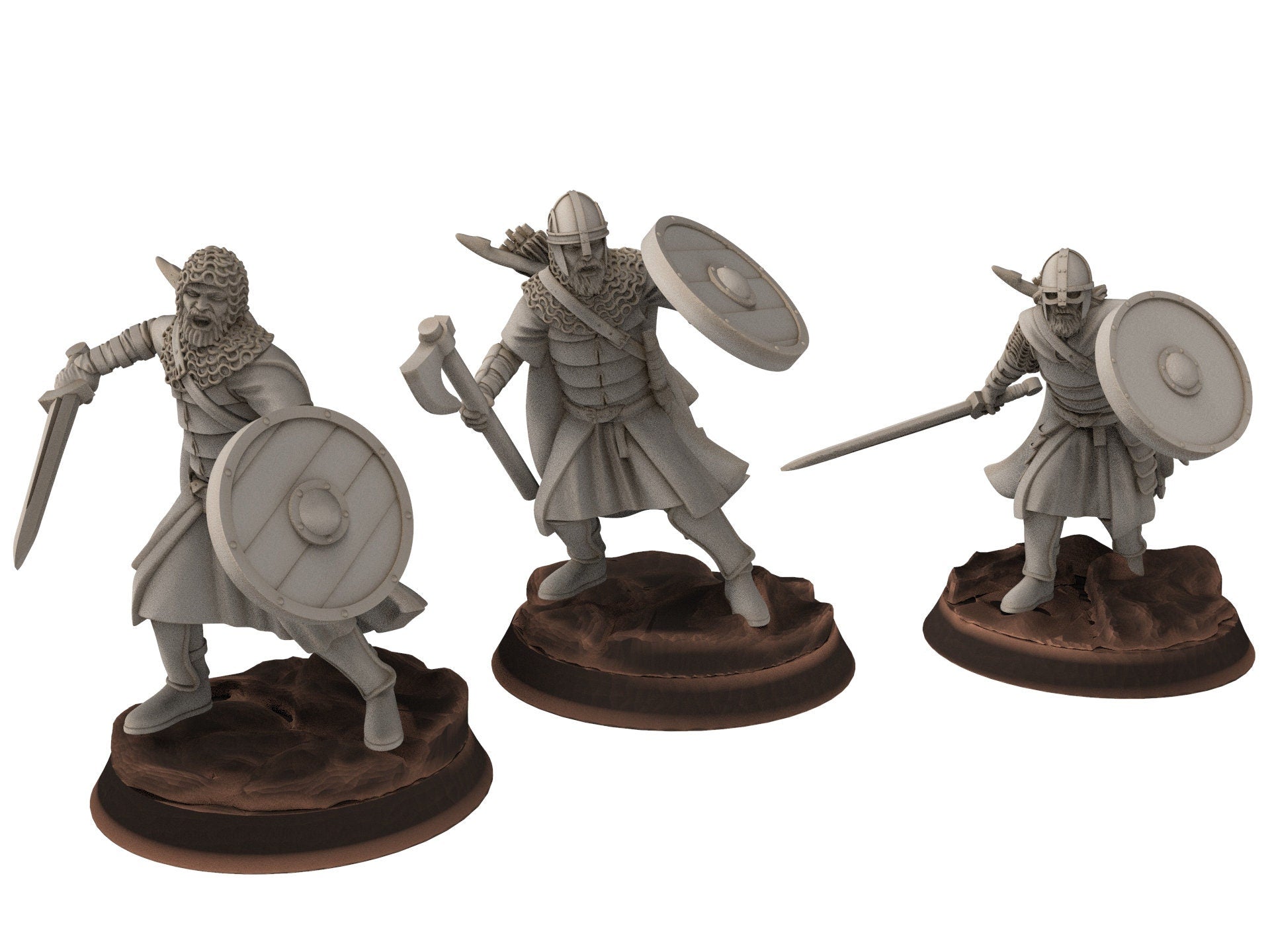 Rohan - Riders of Warhorses Infantry warrior, Knight of Rohan, the Horse-lords, rider of the mark, minis for wargame D&D, Lotr...