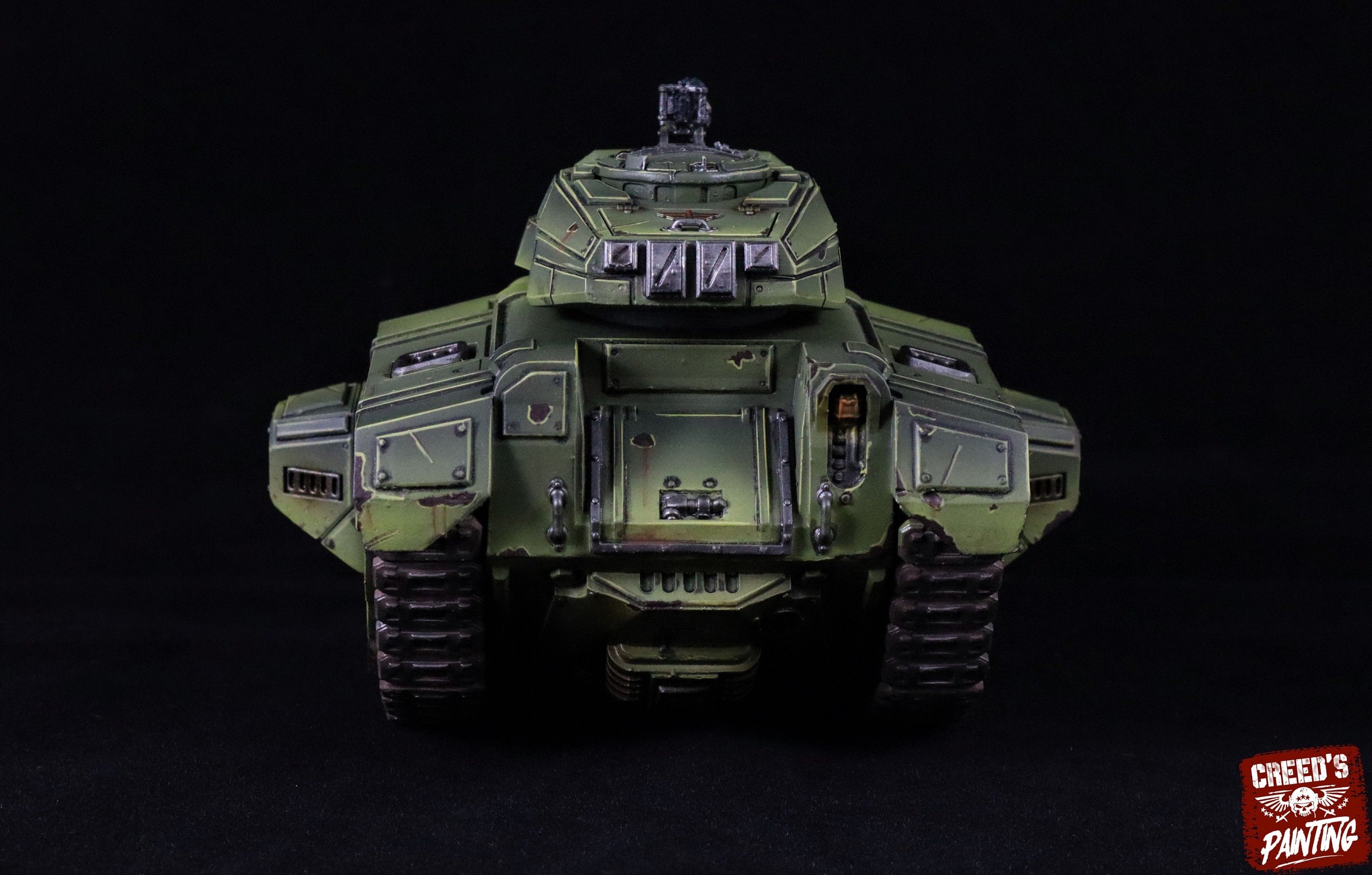 Rundsgaard - Fenrir Battle Tank, imperial infantry, post-apocalyptic empire, usable for tabletop wargame.