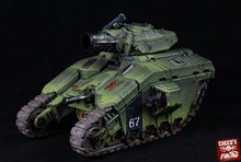 Charger l&#39;image dans la galerie, Rundsgaard - Fenrir Battle Tank, imperial infantry, post-apocalyptic empire, usable for tabletop wargame.
