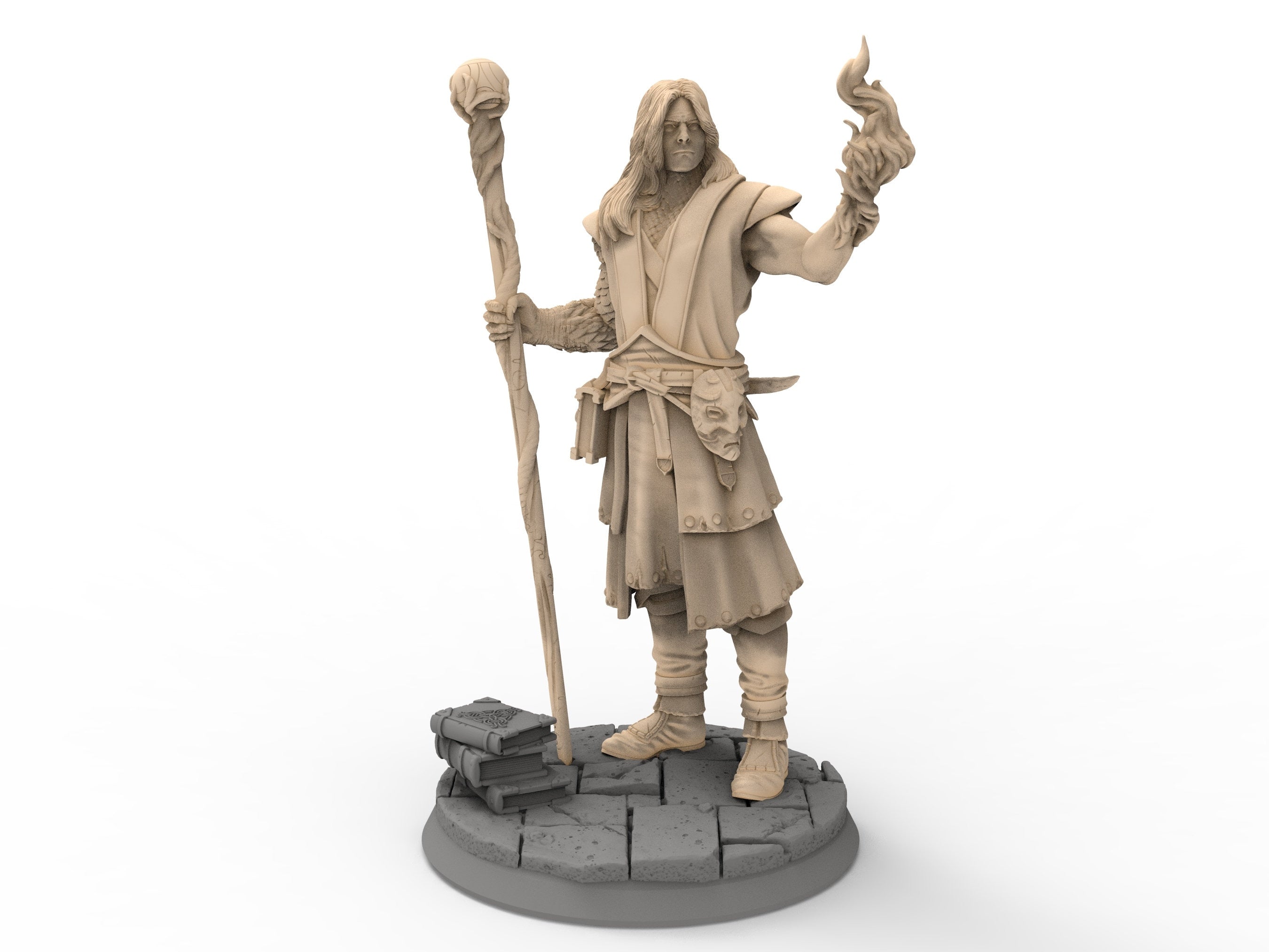 Humans - Talandir, The Elf Wizard, for Wargames, Pathfinder, Dungeons & Dragons and other TTRPG.