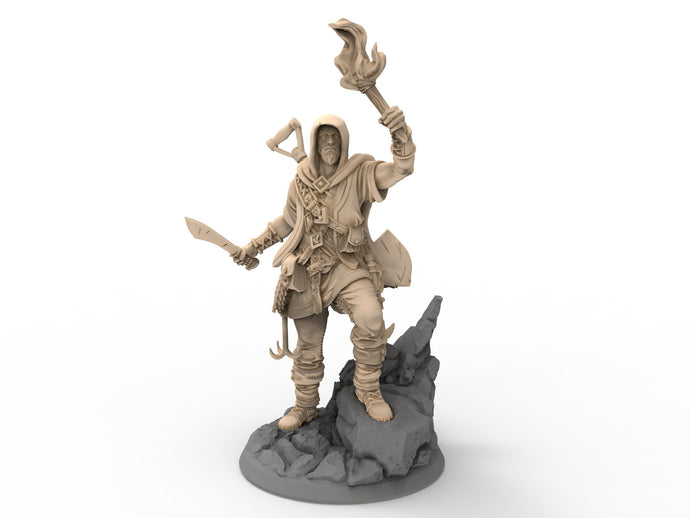 Humans - Haemir the Explorer, for Wargames, Pathfinder, Dungeons & Dragons and other TTRPG.